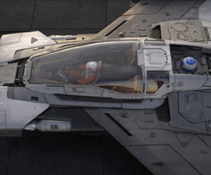 Porsche x Star Wars: Tri-Wing S-91x Pegasus Starfighter