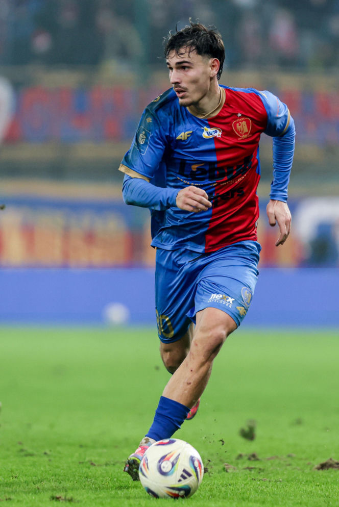 Piast Gliwice - Legia Warszawa, zdjęcia kibiców i zawodników z meczu 18. kolejki PKO BP Ekstraklasy