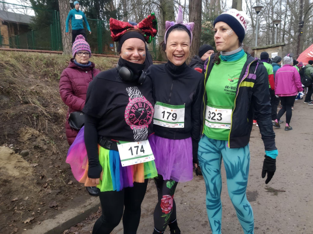 40. Bieg Sylwestrowy w Łodzi. Wśród uczestników był Batman, Obelix i szeryf bez głowy