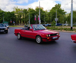 Parada zabytkowych pojazdów w Szczecinie