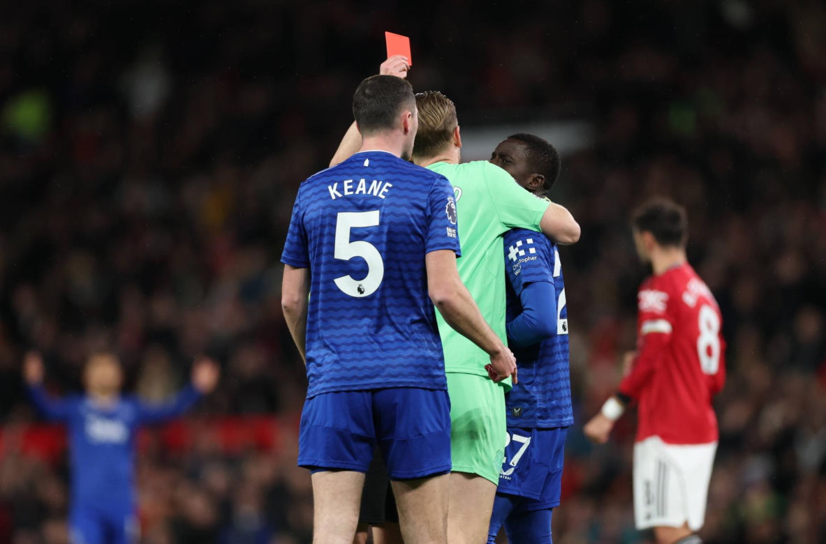 Awantura w meczu Man Utd - Everton