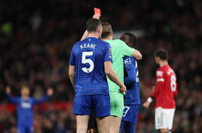 Awantura w meczu Man Utd - Everton