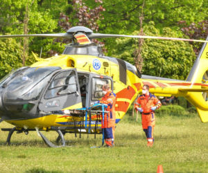 Dziewczynka wypadła z balkonu we Włocławku. Ojciec miał 1,7 promila