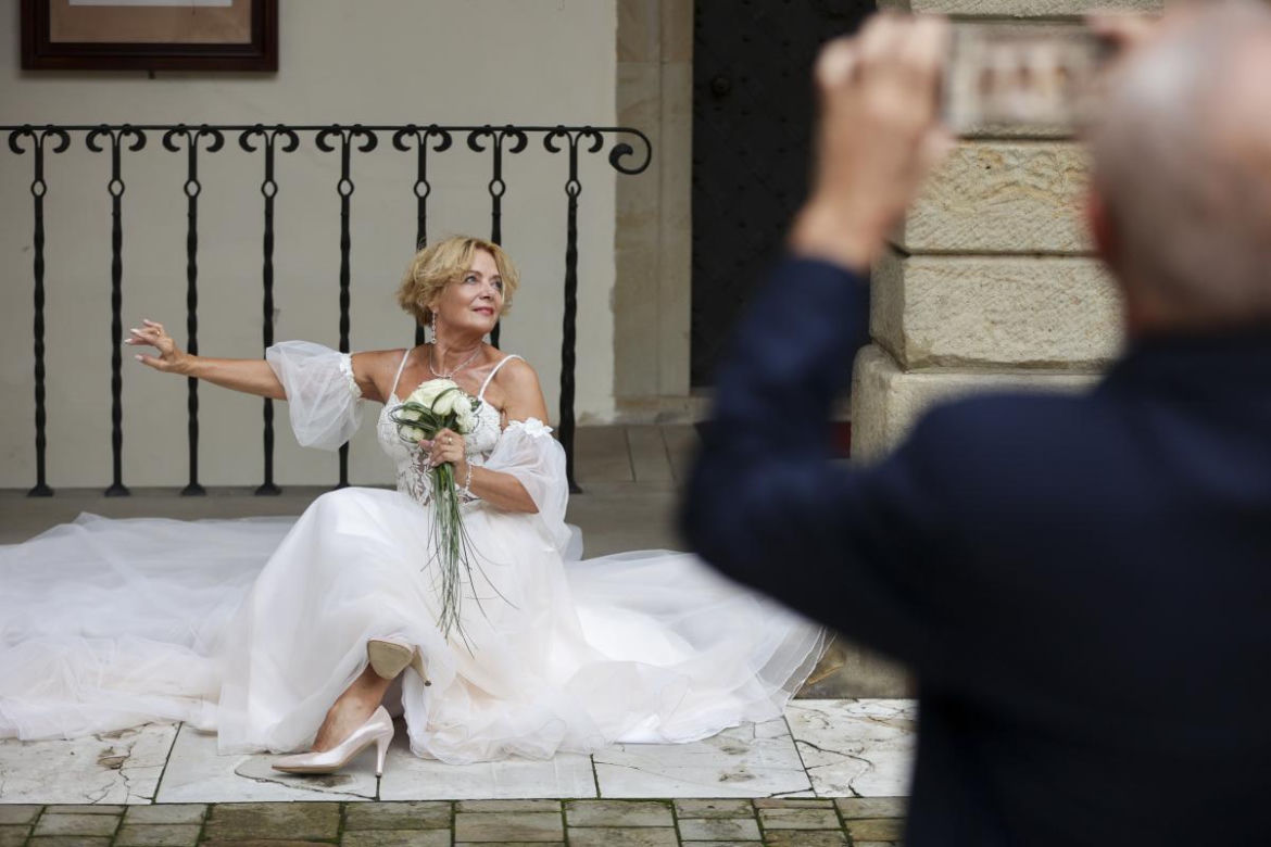 Huczny ślub Iwony Mazurkiewicz i Gerarda Makosza 