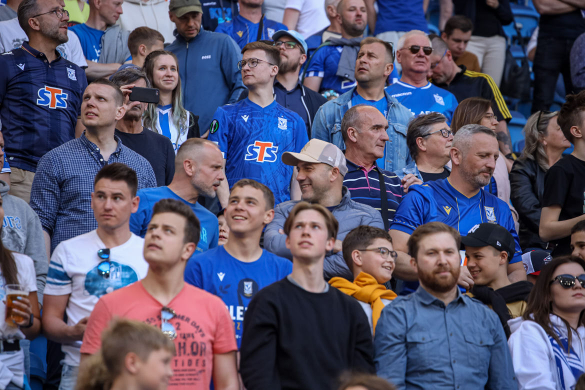Tak bawili się kibice na meczu Lech Poznań - Jagiellonia Białystok