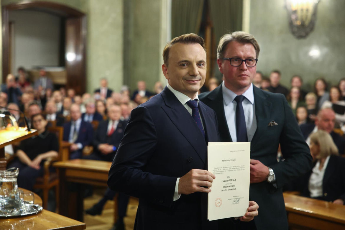 Zaprzysiężenie Gibały. Emocje sięgały zenitu