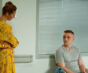 Barwy szczęścia, odc. 2321: Hubert (Marek Molak), Beata (Anita Jancia-Prokopowicz)