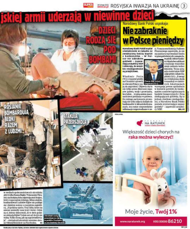 Pierwsze dni wojny w Ukrainie. Tak relacjonowaliśmy je w "Super Expressie"