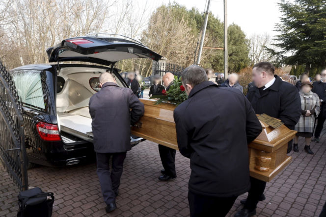 Pogrzeb fotoreportera Adama Chełstowskiego