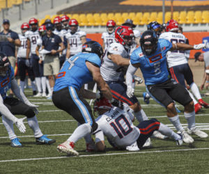 Futbol amerykański. Panthers Wrocław przegrali z Hamburg Sea Devils 23:26