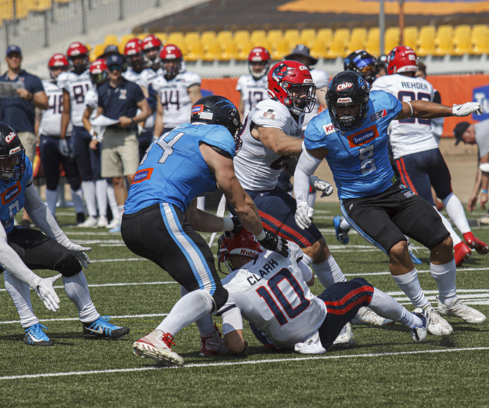 Futbol amerykański. Panthers Wrocław przegrali z Hamburg Sea Devils 23:26