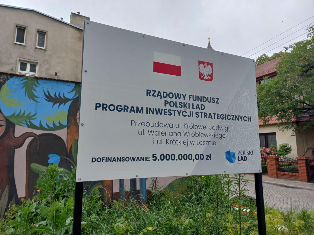 Rusza remont Królowej Jadwigi w Lesznie. Są zmiany w ogranizacji ruchu