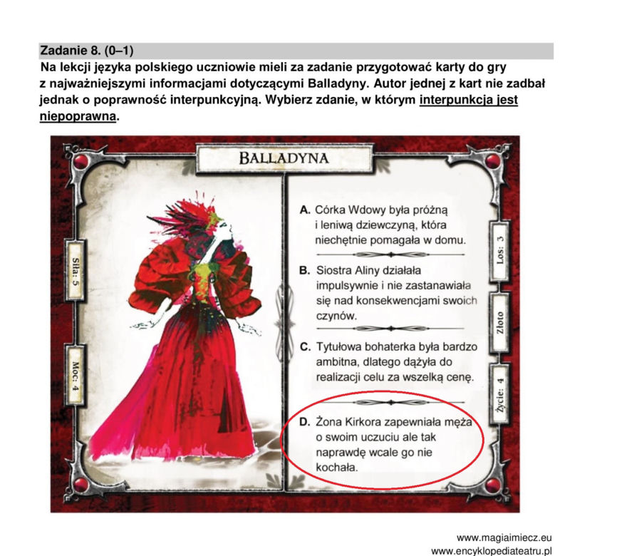 Uwaga! Są to sugerowane odpowiedzi naszego eksperta, które mogą być błędne!