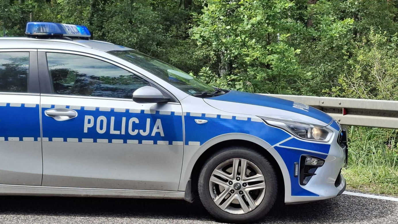 Wypadek w Krynkach, w Gminie Brody. Ranny motocyklista w szpitalu