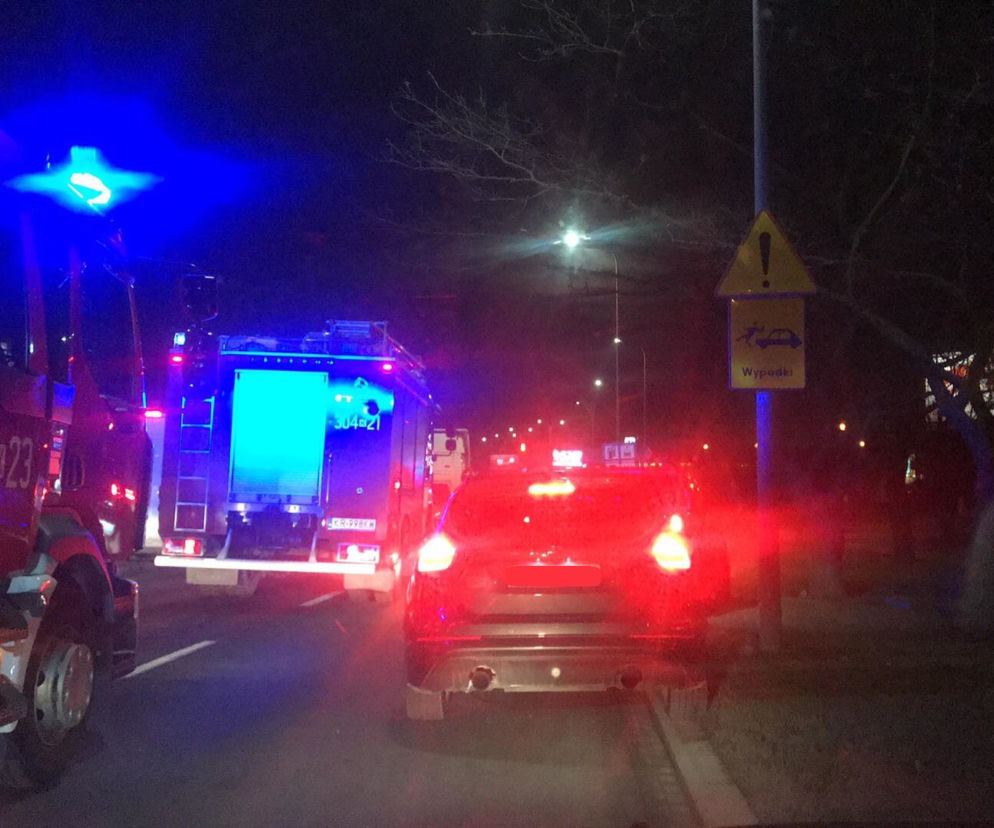 Wypadek na al. Pokoju w Krakowie