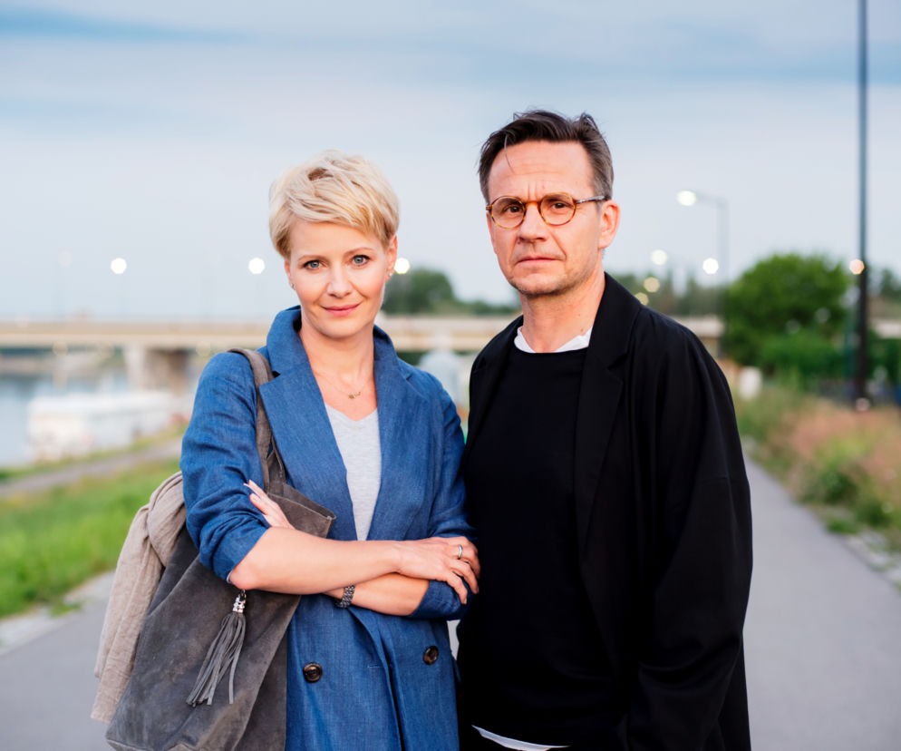 Druga szansa 2 sezon. Monika Borecka (Małgorzata Kożuchowska), Adam Swensson (Bartłomiej Topa)