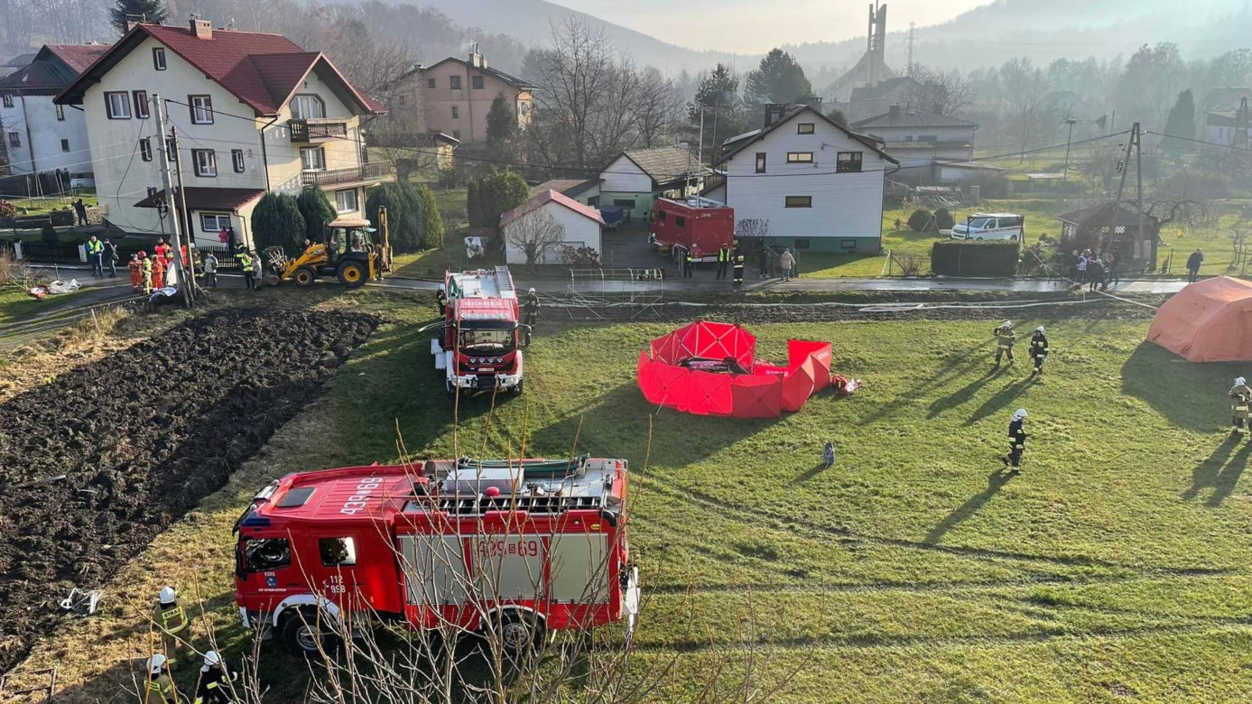 Tragedia w Ustroniu! Wybuch gazu rozsadził dom jednorodzinny