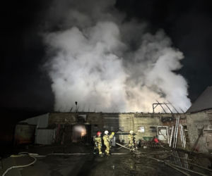 W pożarze padło około 20 byków