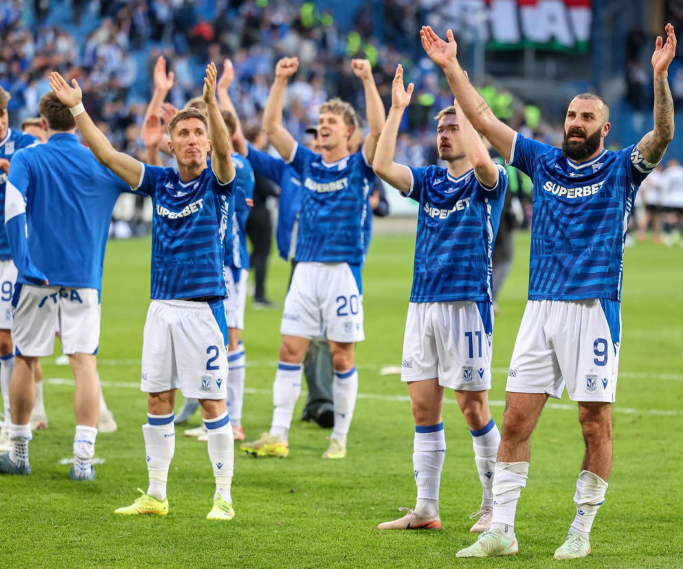 Lech Poznań - Legia Warszawa: Zdjęcia kibiców i zawodników z meczu 30. kolejki PKO BP Ekstraklasy