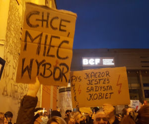 Protest w centrum Bydgoszczy