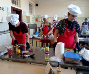 Konkurs kulinarny im. Wiktora Kulerskiego w grudziądzkim gastronomiku
