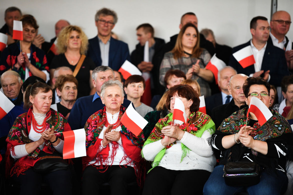 Beata Szydło w Sandomierzu