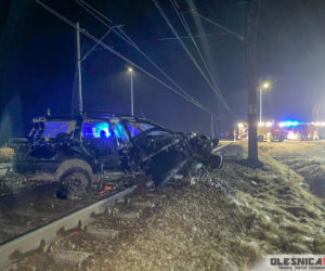 Wypadek na przejeździe kolejowym między Boguszycami i Dąbrową