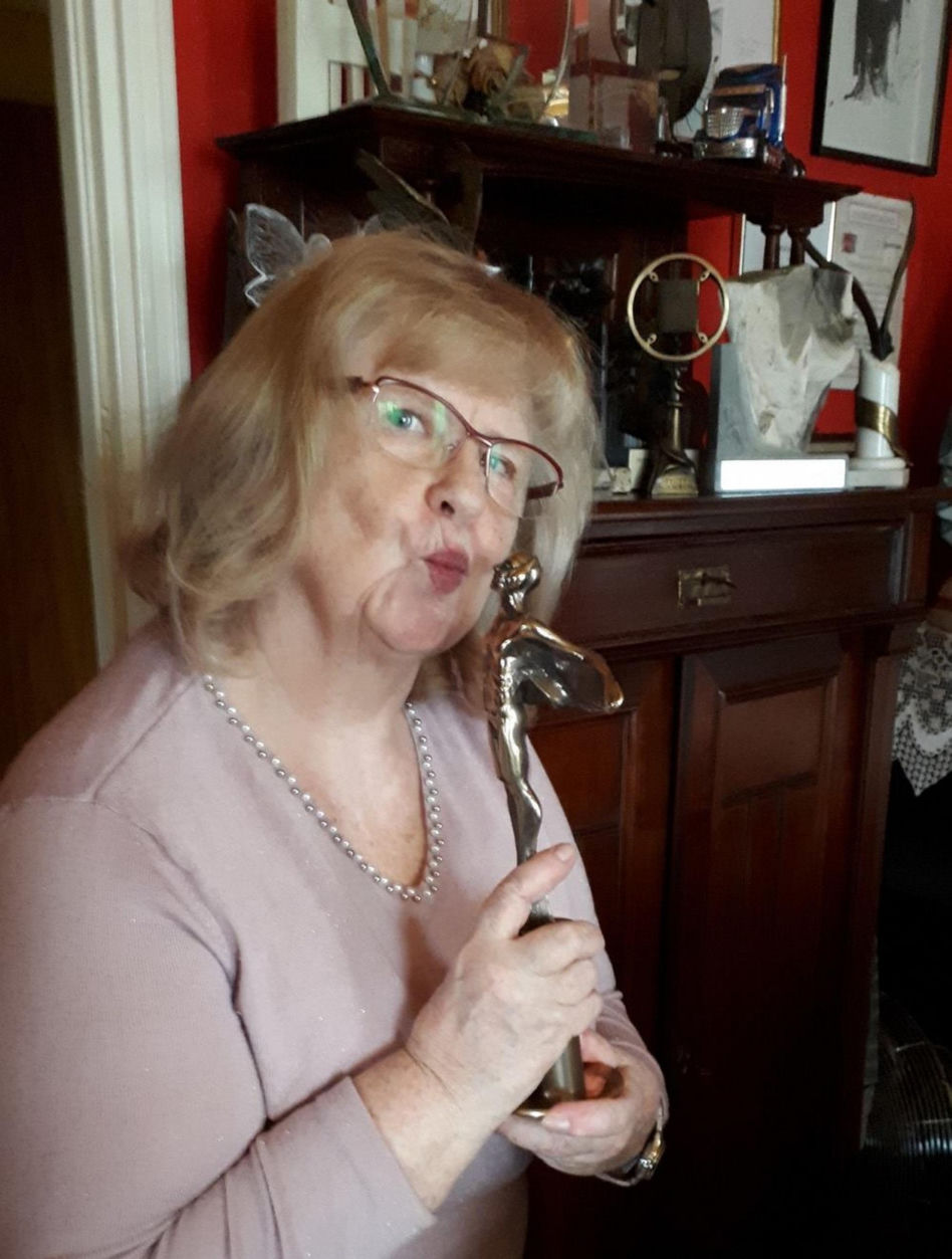 Stanisława Celińska z rodziną