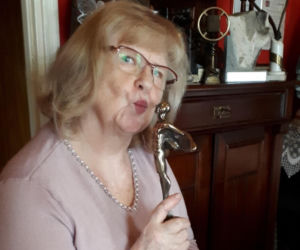 Stanisława Celińska z rodziną