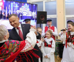 Łódzkie. Prezydent Andrzej Duda z wizytą w Lututowie