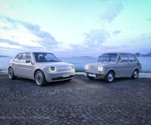 Nowy Fiat 126 - projekt studia MA-DE