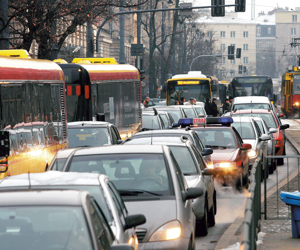 Sylwester zakorkował nam śródmieście