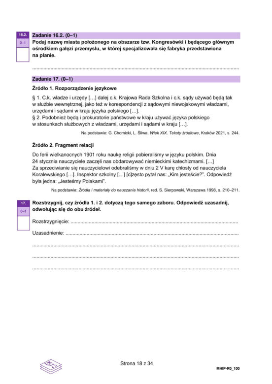 Matura 2026: historia rozszerzona 18.05.2026 r. Arkusze CKE [Formuła 2023]