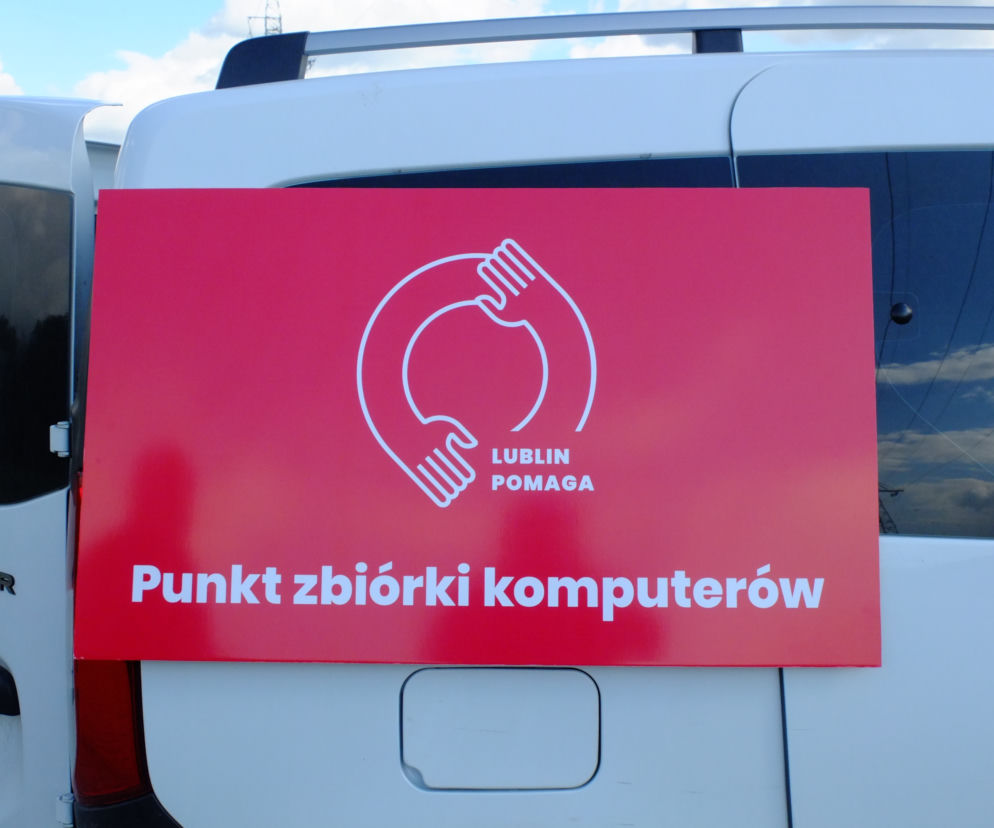 Lublin pomaga...zbierać komputery dla biednych dzieci