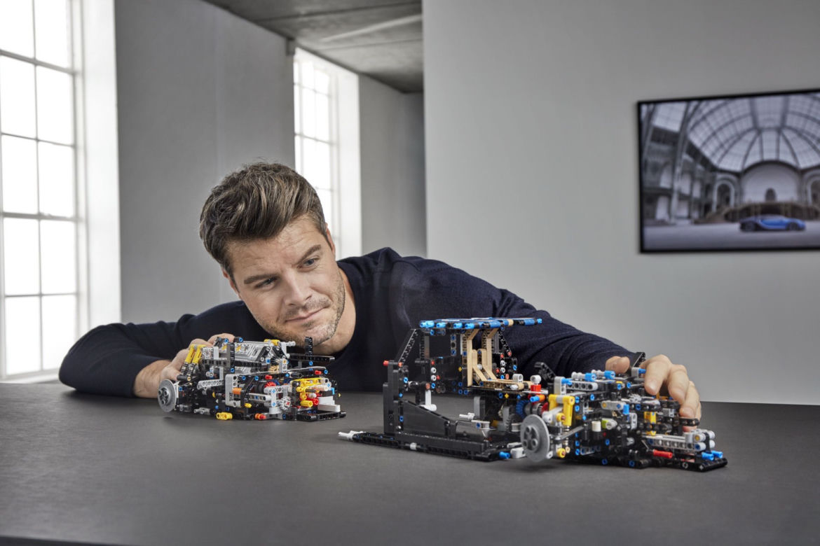 Bugatti Chiron z klocków LEGO