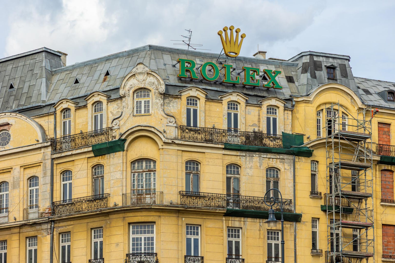 Remont kamienicy Natansona przy ul. Nowy Świat 2 w Warszawie