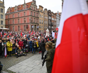 Gdańsk: Mieszkańcy świętują niepodległość