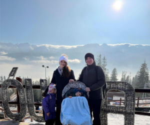 Andruszkiewicz zabrał żonę w góry