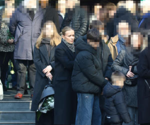 Pogrzeb Mirosława Krawczyka w Gdańsku: Aneta Zając i Mikołaj Krawczyk