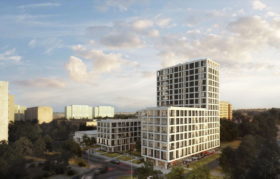 Budynek Stella, Warszawa Bemowo. Projekt: Mąka Sojka Architekci