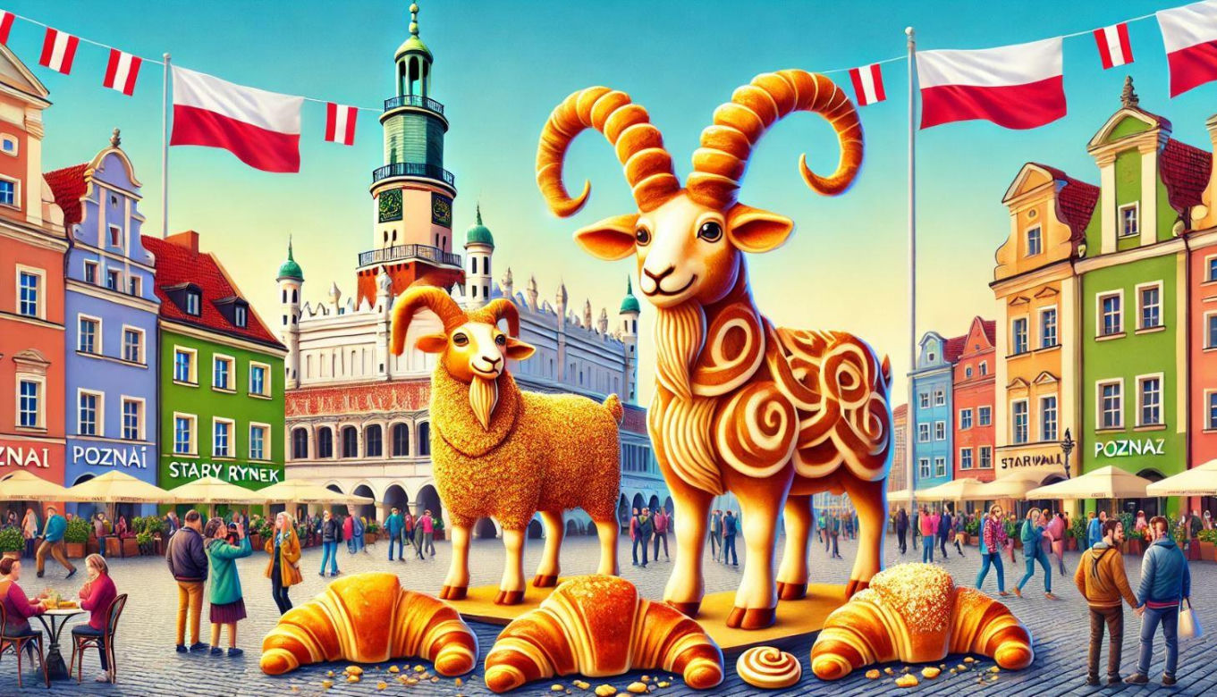 Tak wygląda Poznań z chałki