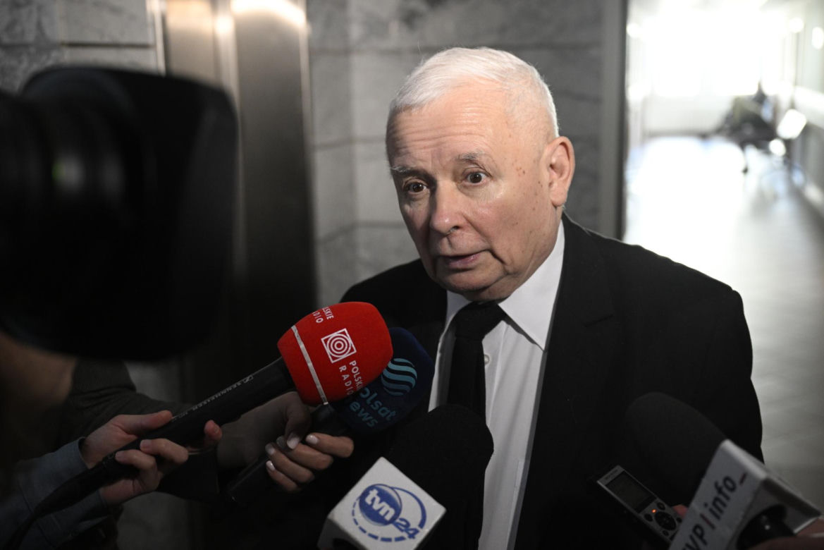 Kaczyński spotkał się z Brejzą przed sądem