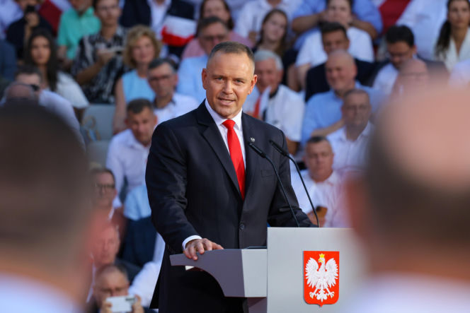 Marta Nawrocka na rocznicy zaprzysiężenia męża