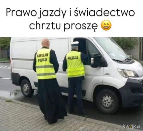 Święto Policji wypada 24 lipca. Mundurowi odbiorą życzenia, a internet już szykuje swoje memy