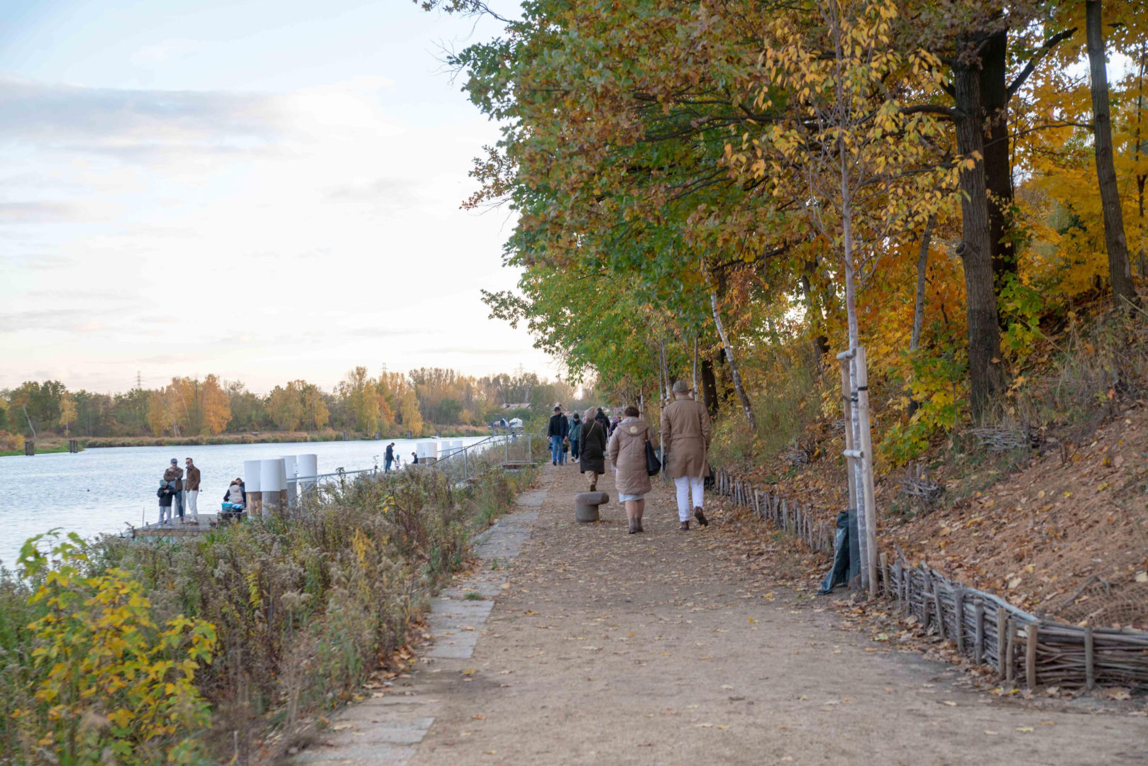 Park Żerański – ścieżka holownicza