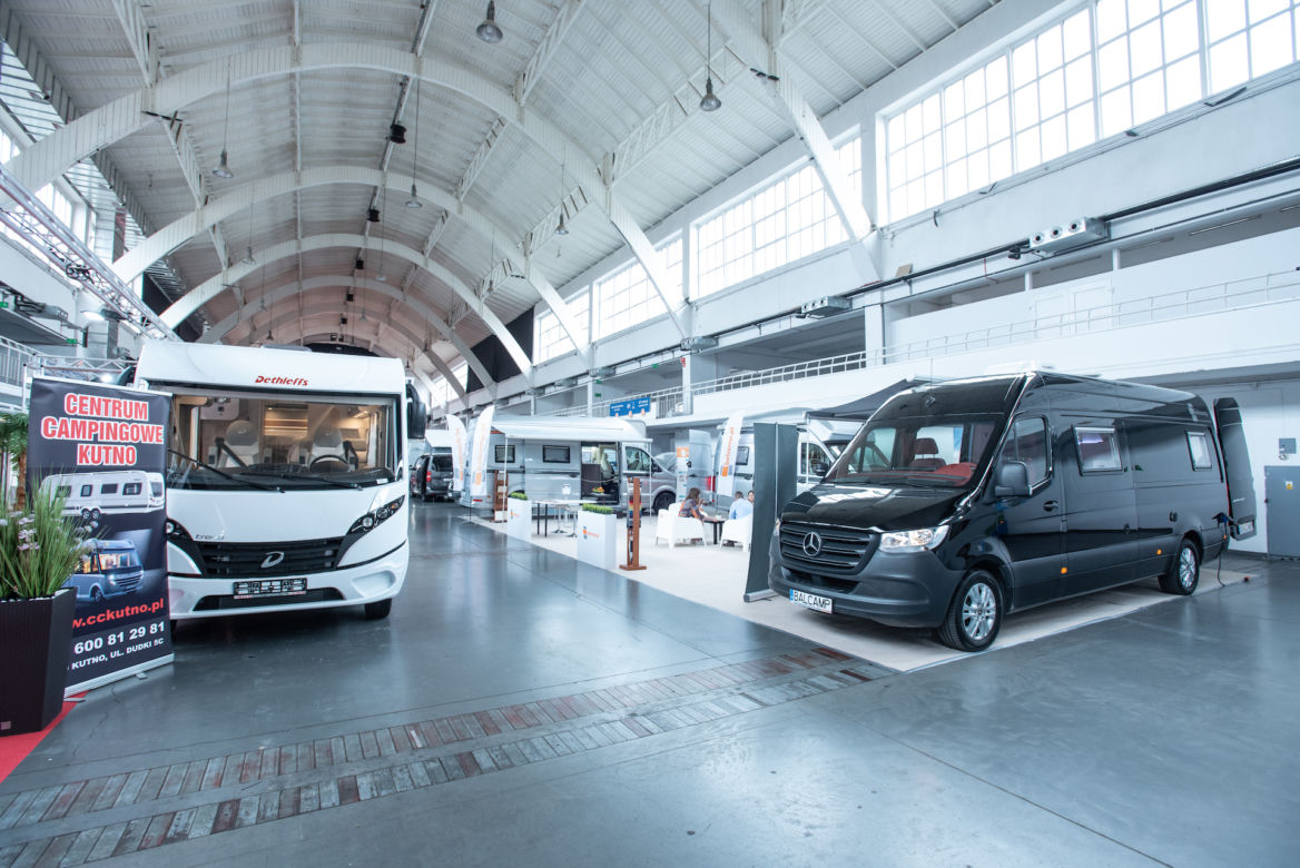 Kampery na targach Poznań Motor Show 2019