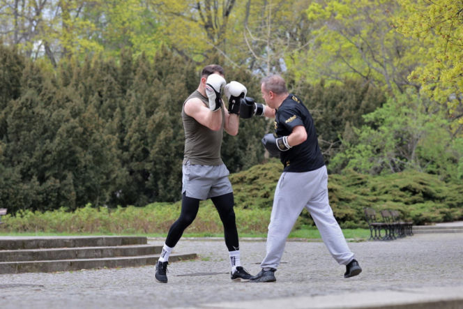 Łukasz Mejza uczył boksu pod chmurką Przemysława Czarneckiego