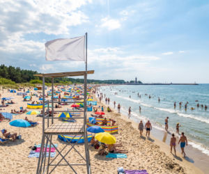 Sinice Ustka. Czy w Ustce można się kąpać 30.07? Flaga, warunki pogodowe