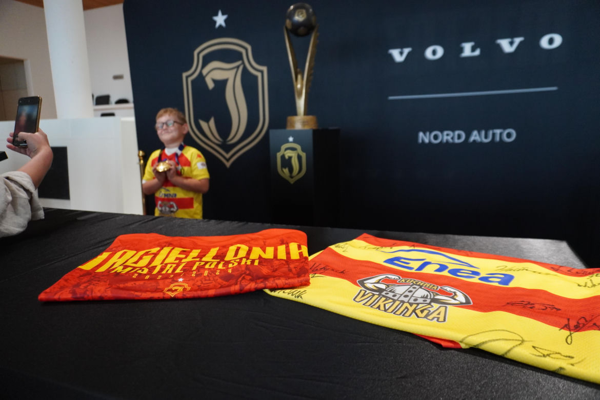 Mistrzowski puchar Jagiellonii Białystok w VOLVO Nord Auto