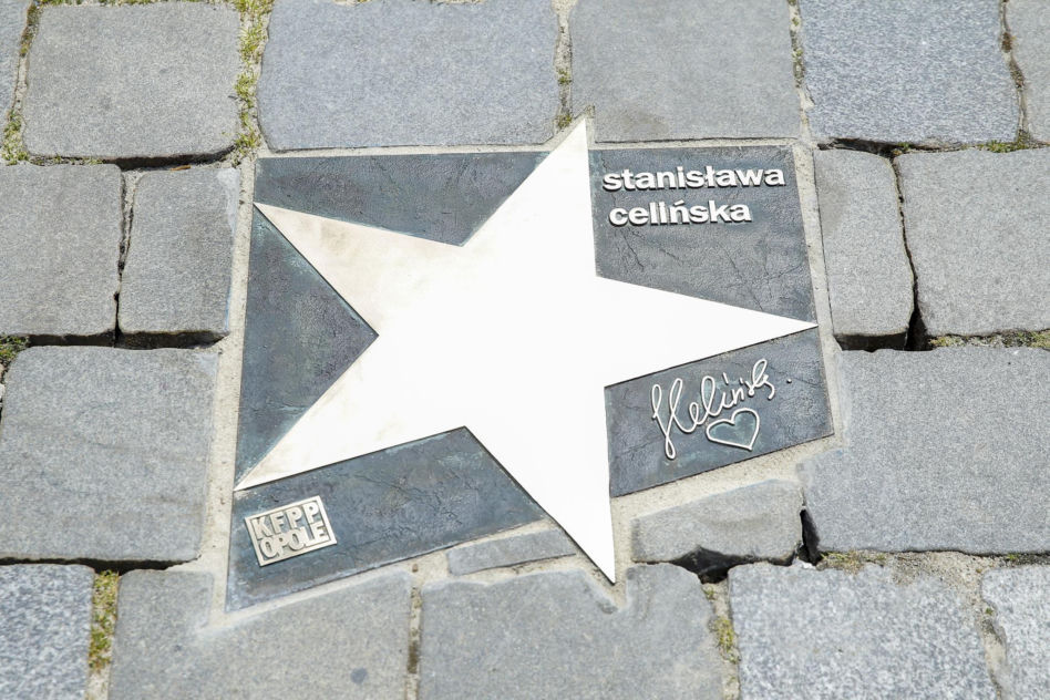 Stanisława Celińska z rodziną